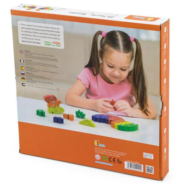 Puzzle VIGA Cocos 3+/ Количество деталей: 26 photo 5