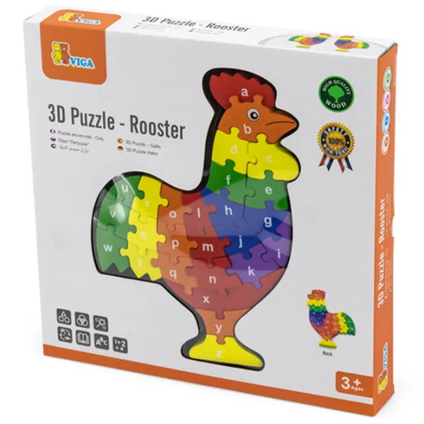 Puzzle VIGA Cocos 3+/ Количество деталей: 26 photo 7