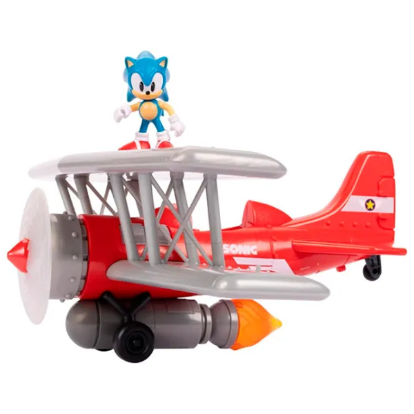 Avion Sonic the Hedgehog Tornado Biplane 423284  / / Gray Red photo 5