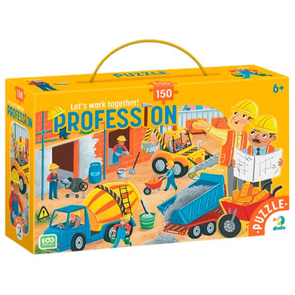 Puzzle DoDo Строители 6+/ Количество деталей: 150 photo 3