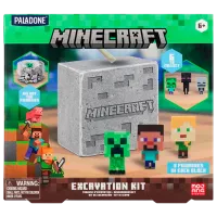 Фигурки Paladone Minecraft Excavation Kit 6+ / Разноцветный