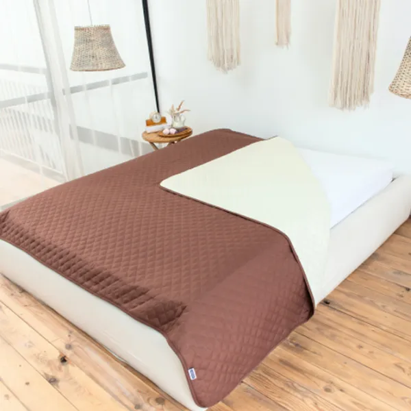 Cuvertură Dormeo Fusion Poliester / Brown/Beige photo 3