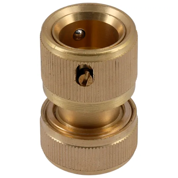 Conector pentru furtun Flo 89101 Alamă / Cu stop photo 1