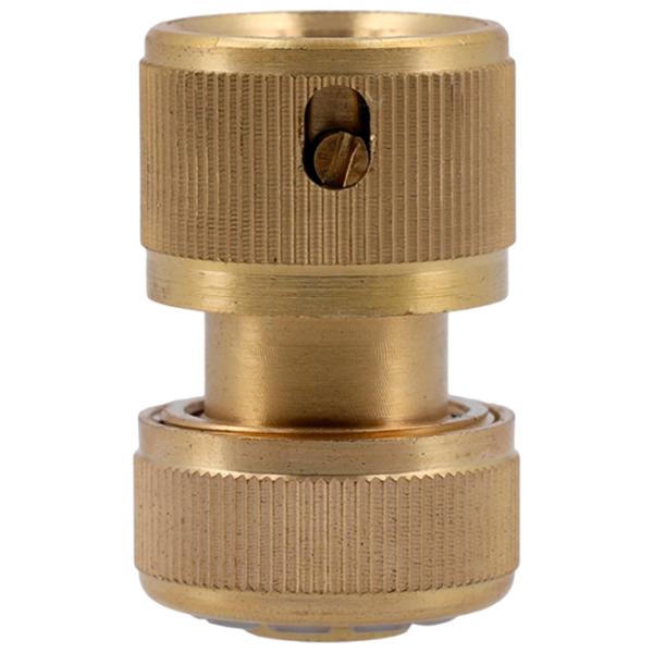 Conector pentru furtun Flo 89101 Alamă / Cu stop photo 2
