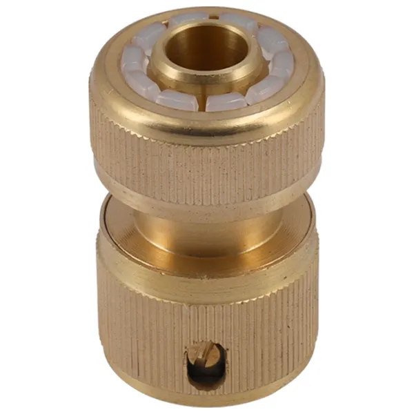 Conector pentru furtun Flo 89101 Alamă / Cu stop photo 3