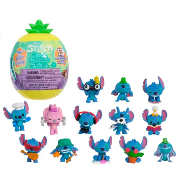 Figurină Stitch Disney Collectible Mini Figure Capsules S1 3+ / Blue photo 2