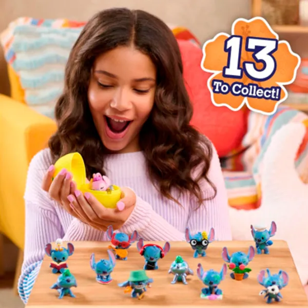 Figurină Stitch Disney Collectible Mini Figure Capsules S1 3+ / Blue photo 4