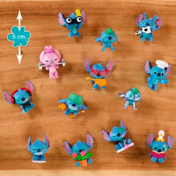 Figurină Stitch Disney Collectible Mini Figure Capsules S1 3+ / Blue photo 5