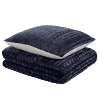 Cuvertură Dormeo WARM HUG Poliester / Dark Blue