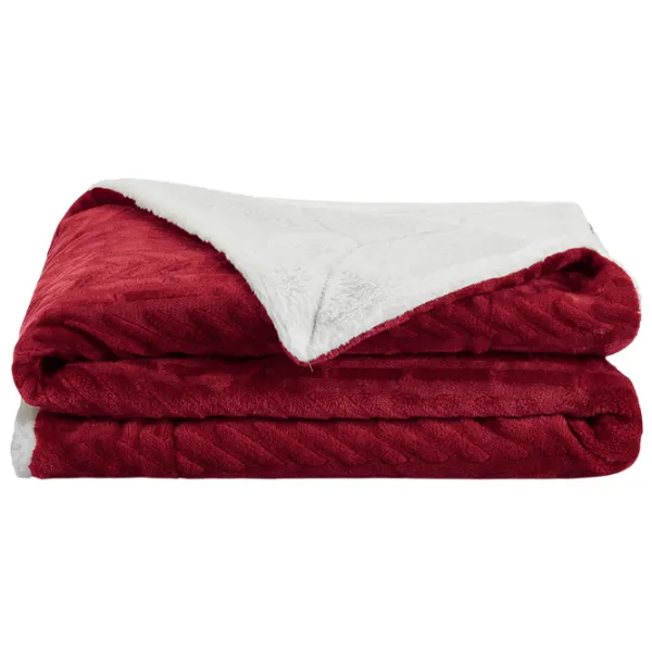 Cuvertură Dormeo WARM HUG Poliester / Red photo 2