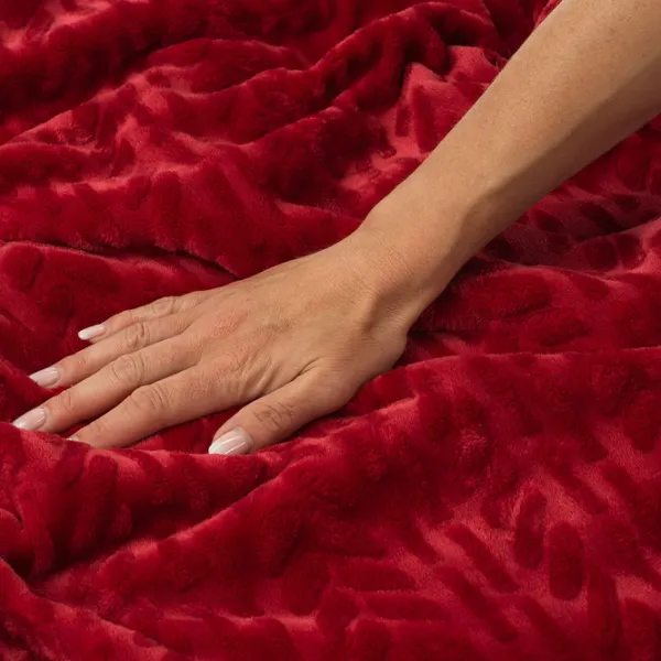 Cuvertură Dormeo WARM HUG Poliester / Red photo 4