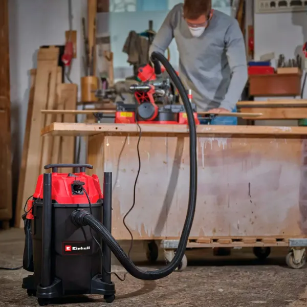 Aspirator industrial Einhell TC-VC 1825 A 1250 W / Black photo 7