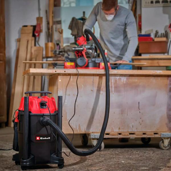 Aspirator industrial Einhell TC-VC 1825 A 1250 W / Black photo 7
