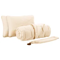 Cuvertură Dormeo ADAPTIVEGO  Poliester / Cream