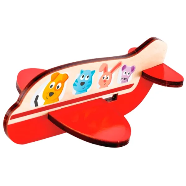 Puzzle Hape Самолет 2+/ Количество деталей: 3 photo 5