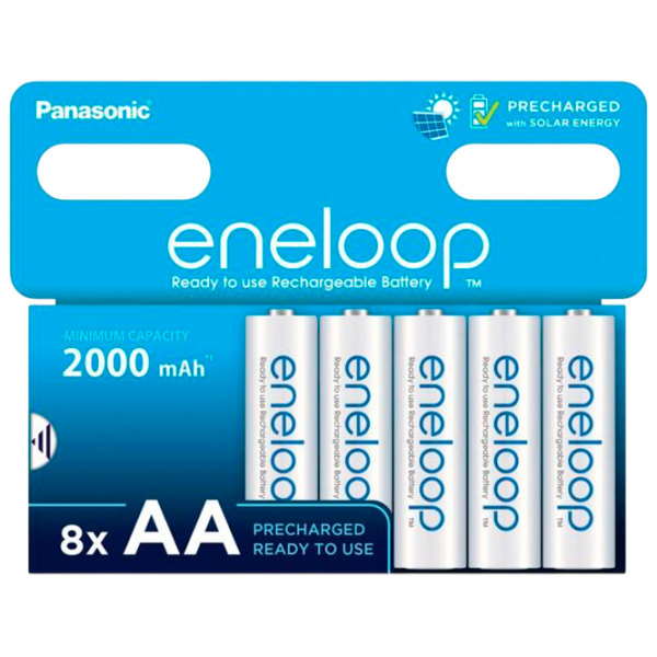 Acumulator Panasonic Eneloop  1.2 V / 8 buc. photo 1