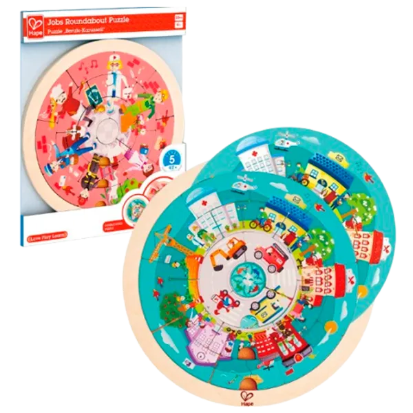 Puzzle Hape Работа 4+/ Количество деталей: 20 photo 1