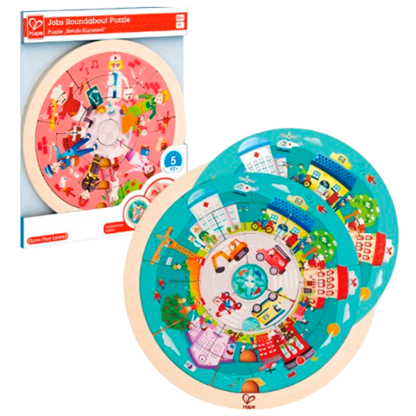 Puzzle Hape Работа 4+/ Количество деталей: 20 photo 1