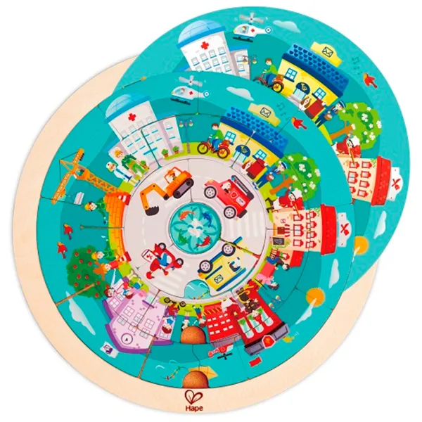 Puzzle Hape Работа 4+/ Количество деталей: 20 photo 2