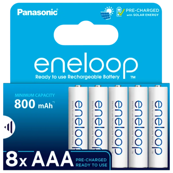 Аккумулятор Panasonic Eneloop  1.2 В / 8 шт. photo 1