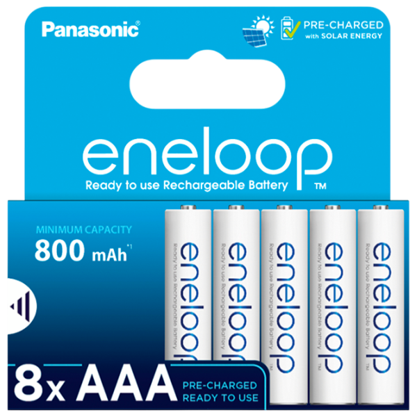 Аккумулятор Panasonic Eneloop  1.2 В / 8 шт. photo 1