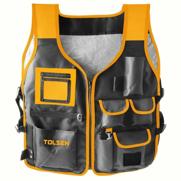 Vestă de lucru pentru bărbați Tolsen 80130   / / Grey photo 1 Vestă de lucru pentru bărbați Tolsen 80130   / / Grey photo 1