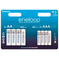 Acumulator Panasonic Eneloop  1.2 V / 8 buc.