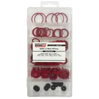 Set de șaibe Worker AS620-017 Cauciuc / Cantitatea în set - 175