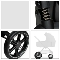 Cărucior pentru copil Hauck Walk N Care Air Set 4007923165485/ Gray photo 8