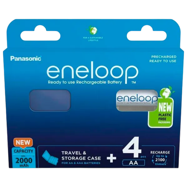 Аккумулятор Panasonic Eneloop  1.2 В / 4 шт. photo 1 Аккумулятор Panasonic Eneloop  1.2 В / 4 шт. photo 1