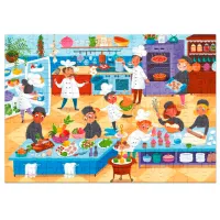 Puzzle DoDo Micul bucătar 2+/ Numărul de piese: 150 photo 2