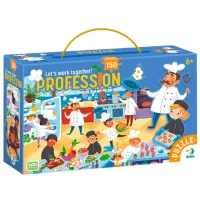 Puzzle DoDo Micul bucătar 2+/ Numărul de piese: 150 photo 3