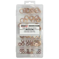 Set de șaibe Worker AS6180-015 Alamă / Cantitatea în set - 110