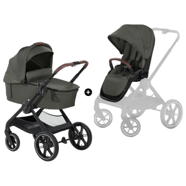 Детская коляска Hauck Walk N Care Air Set 4007923165492/ Оливковый photo 5