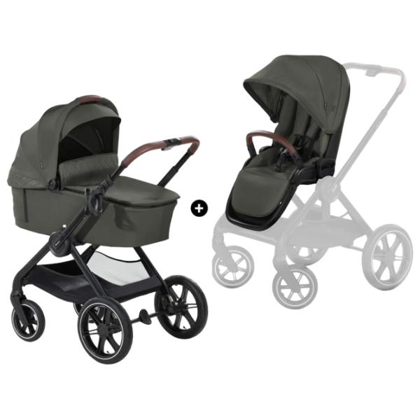 Детская коляска Hauck Walk N Care Air Set 4007923165492/ Оливковый photo 5