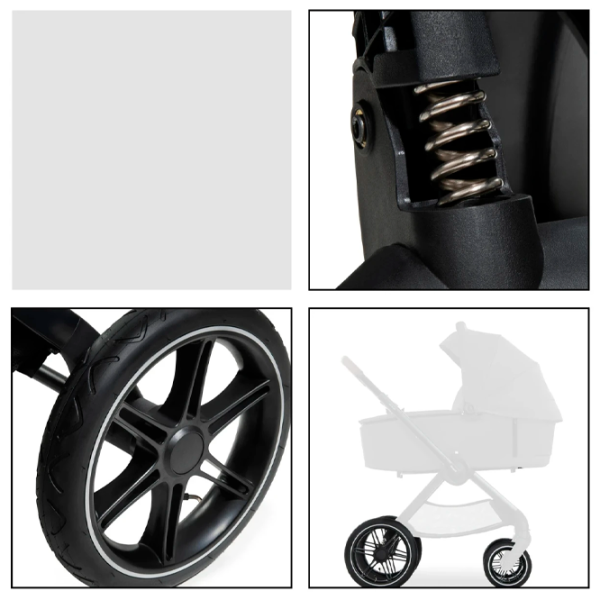 Детская коляска Hauck Walk N Care Air Set 4007923165492/ Оливковый photo 6