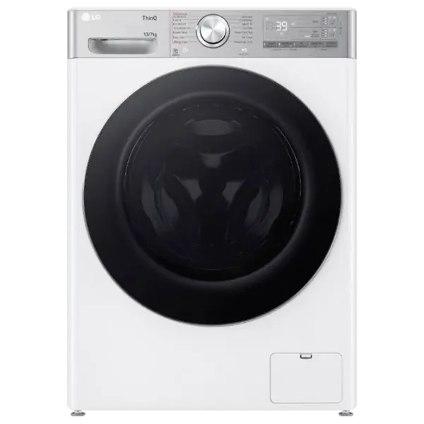 Mașină de spălat cu uscător LG F4DR913P3WA 13 kg / 1400 rpm / White photo 1
