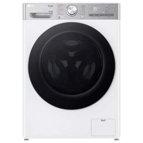 Mașină de spălat cu uscător LG F4DR913P3WA 13 kg / 1400 rpm / White photo 1