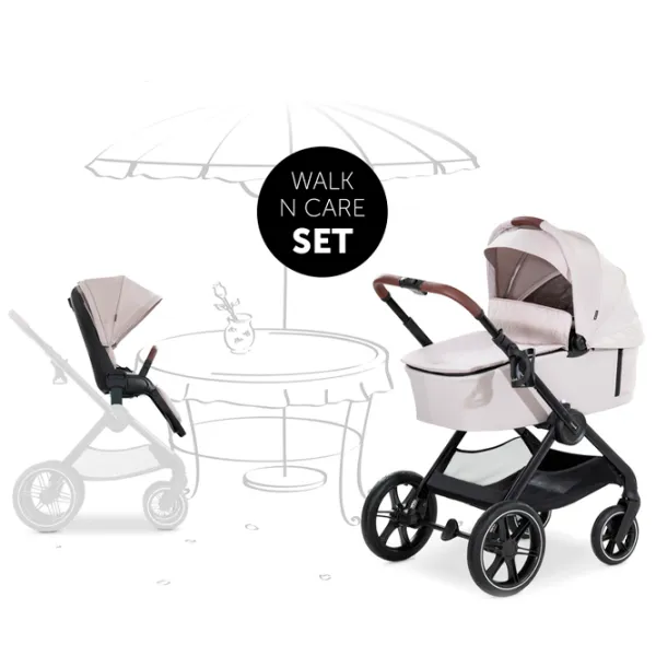 Детская коляска Hauck Walk N Care Set 4007923165461/ Бежевый photo 13