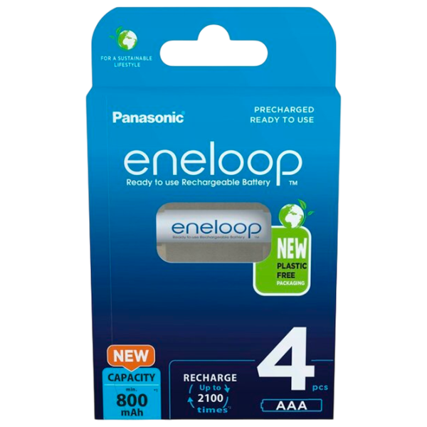 Аккумулятор Panasonic Eneloop  1.2 В / 4 шт. photo 1
