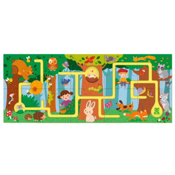 Puzzle DoDo Моё путешествие 2+/ Количество деталей: 10 photo 2 Puzzle DoDo Моё путешествие 2+/ Количество деталей: 10 photo 2