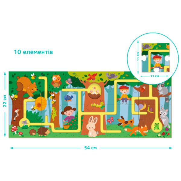 Puzzle DoDo Моё путешествие 2+/ Количество деталей: 10 photo 4 Puzzle DoDo Моё путешествие 2+/ Количество деталей: 10 photo 4