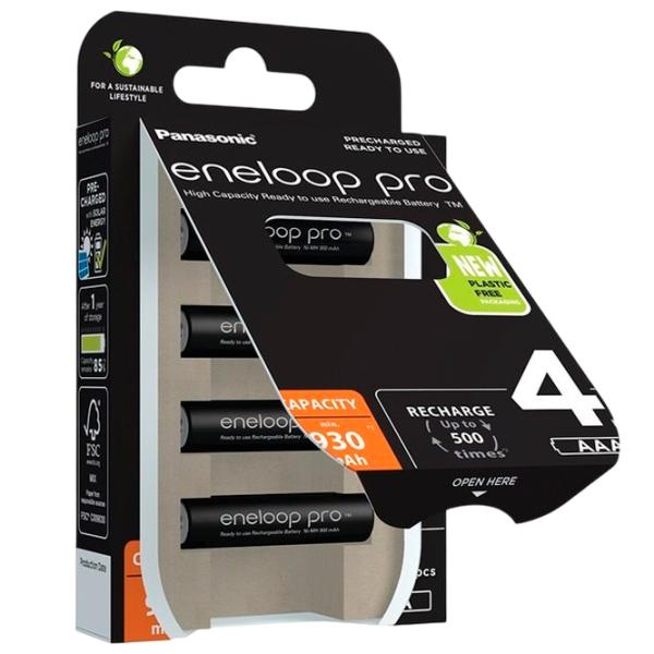 Acumulator Panasonic Eneloop PRO  1.2 V / 4 buc. photo 3