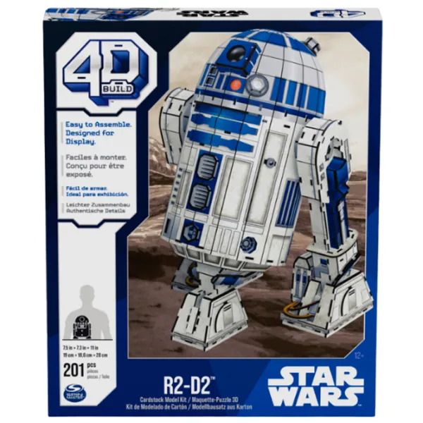 Puzzle DoDo Robotul R2D2 12+/ Numărul de piese: 201 photo 3 Puzzle DoDo Robotul R2D2 12+/ Numărul de piese: 201 photo 3