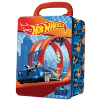 Контейнер для машинок Mattel Hot Wheels HWCC2-23R  / / Red Синий