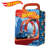 Container pentru mașini Mattel Hot Wheels HWCC2-23R / / Red Blue photo 2