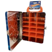 Container pentru mașini Mattel Hot Wheels HWCC2-23R / / Red Blue photo 3