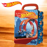 Container pentru mașini Mattel Hot Wheels HWCC2-23R / / Red Blue photo 5