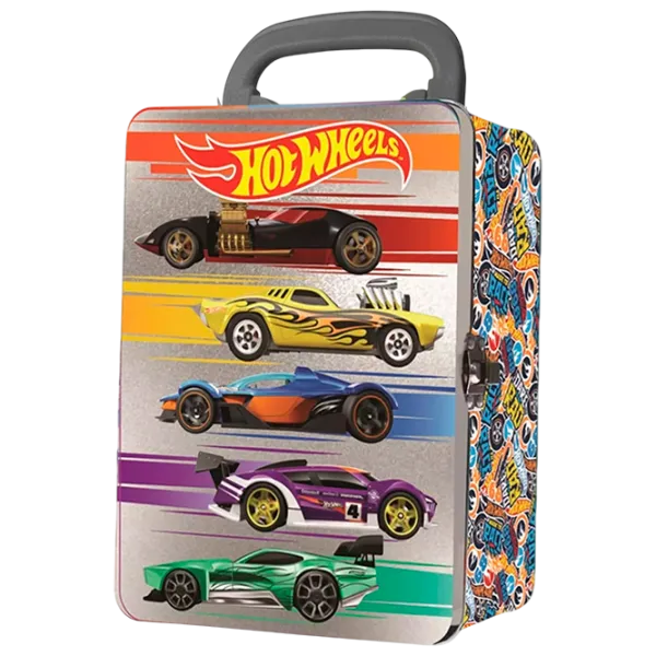 Контейнер для машинок Mattel Hot Wheels HWCC2-23S  / / Желтый Серый photo 1 Контейнер для машинок Mattel Hot Wheels HWCC2-23S  / / Желтый Серый photo 1