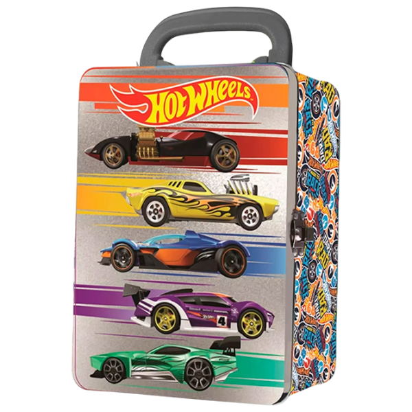 Контейнер для машинок Mattel Hot Wheels HWCC2-23S  / / Желтый Серый photo 1 Контейнер для машинок Mattel Hot Wheels HWCC2-23S  / / Желтый Серый photo 1
